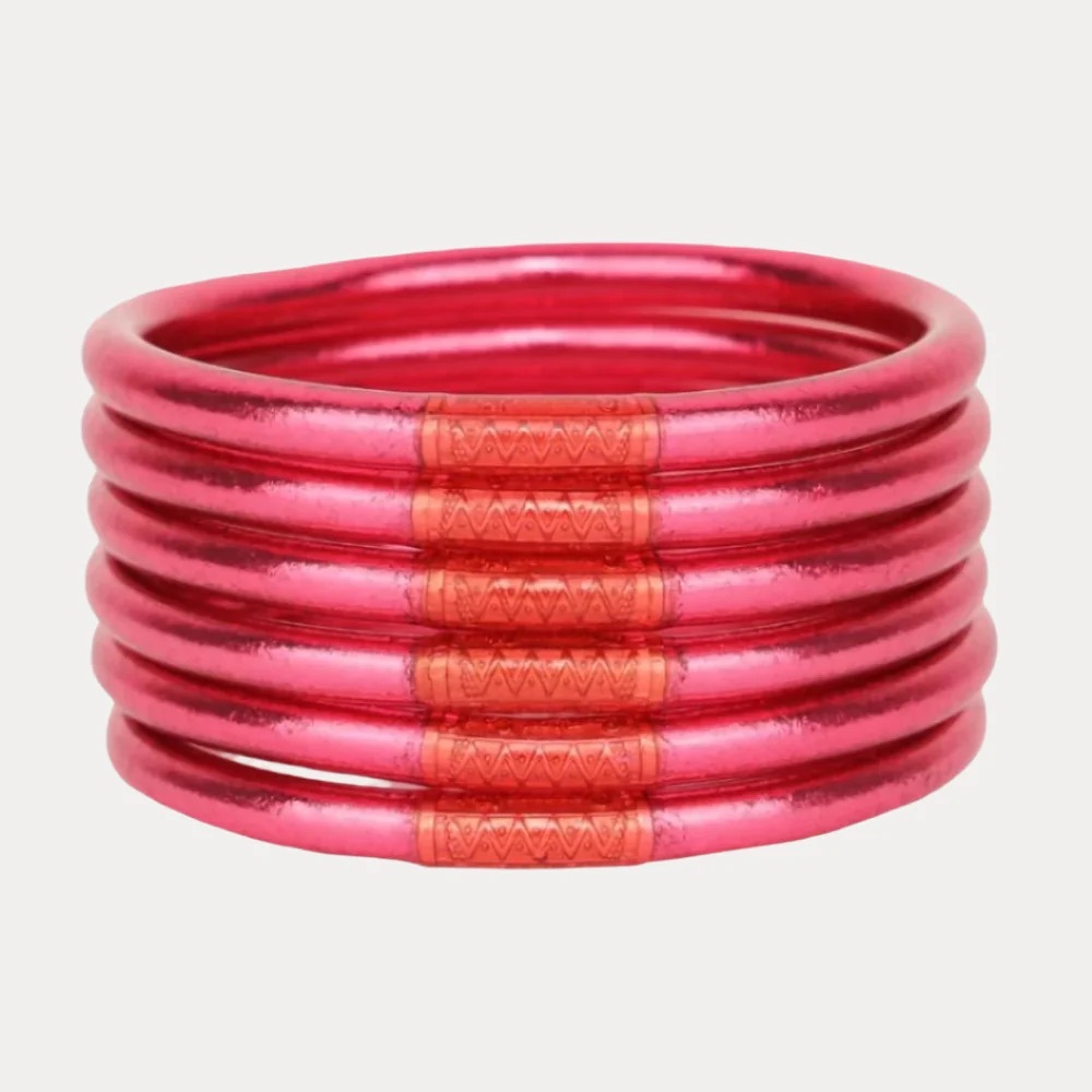Budha Girl Pink All Weather Bangles